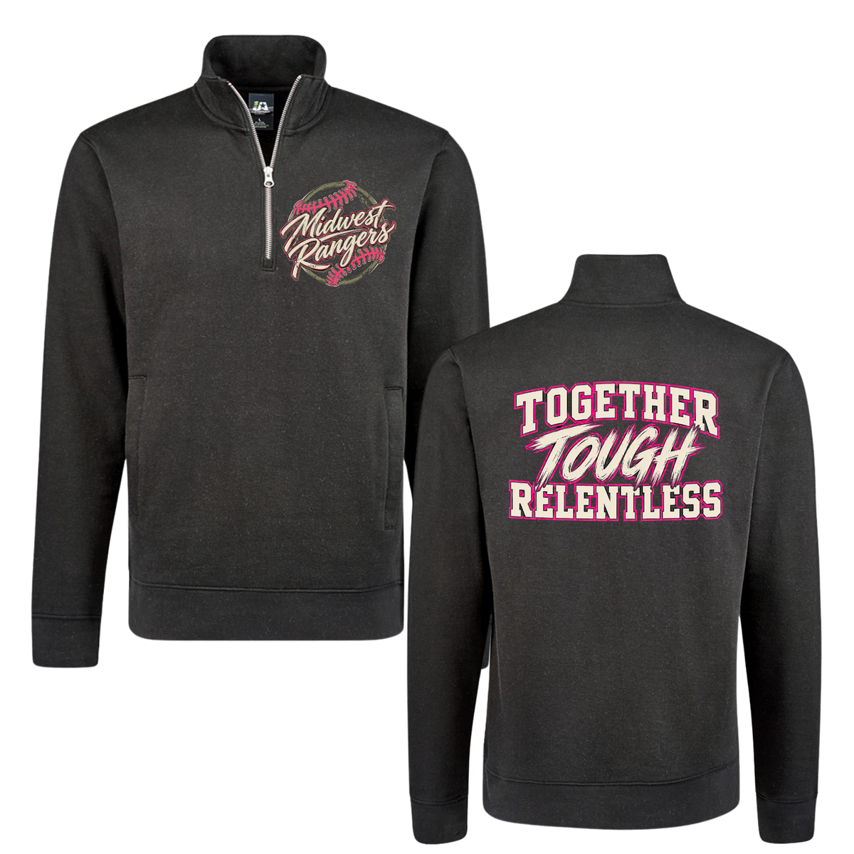 Rangers Cotton Quarter Zip