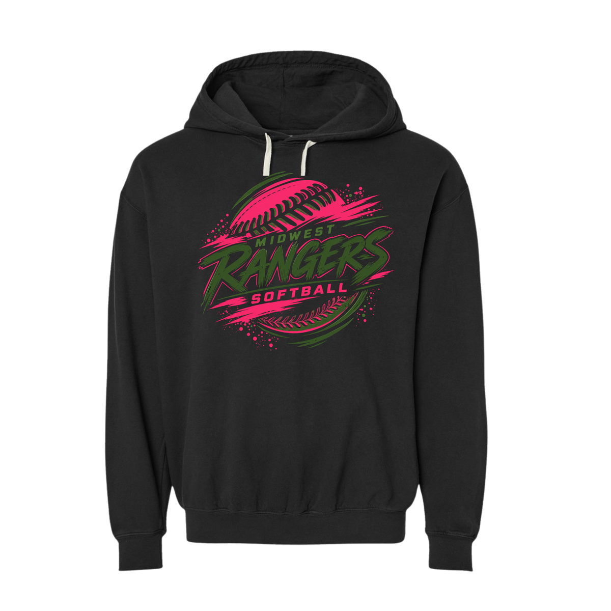 Graffiti Comfort Colors Hoodie