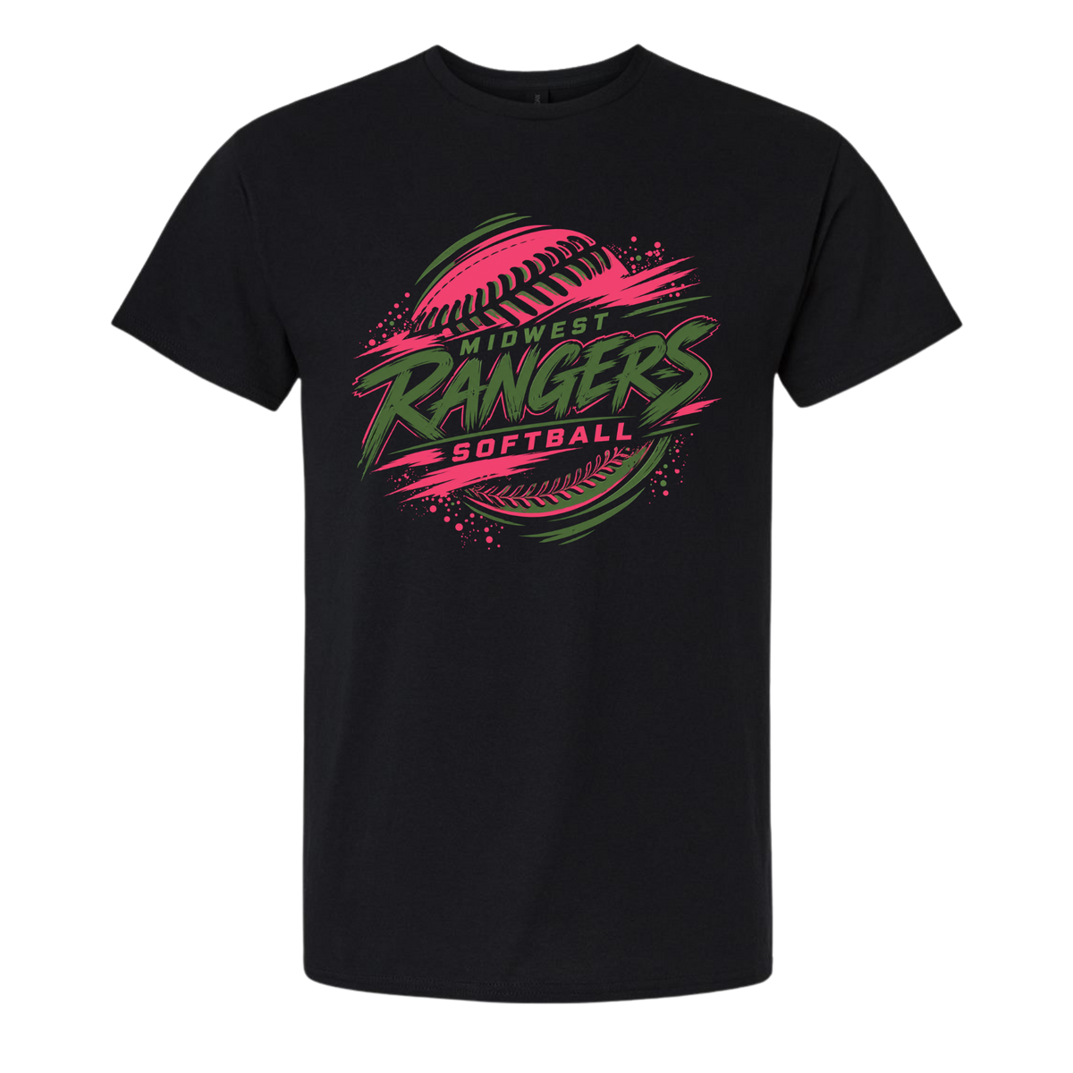 Graffiti Logo Cotton Tshirt